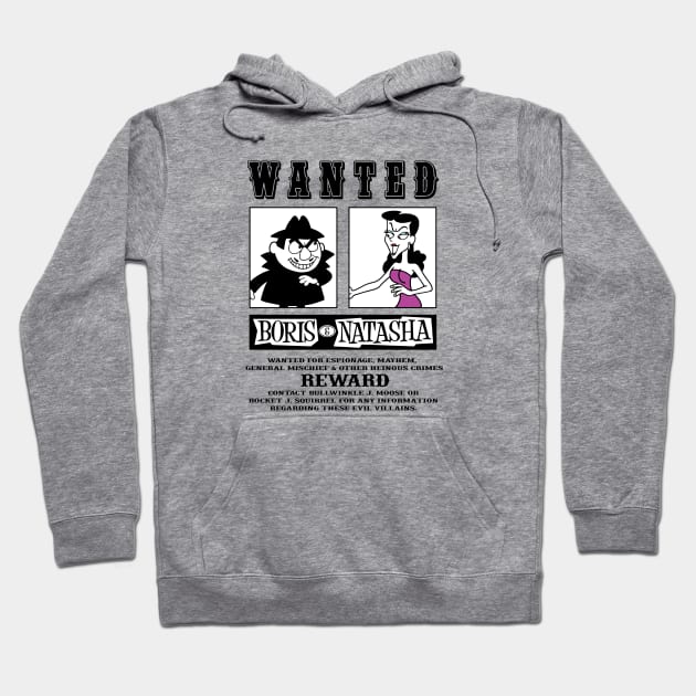 Wanted Poster Hoodie by Travis Brown